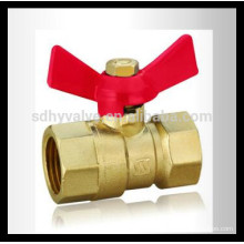 on time shipping brass lockable ball valve manufacture export packing